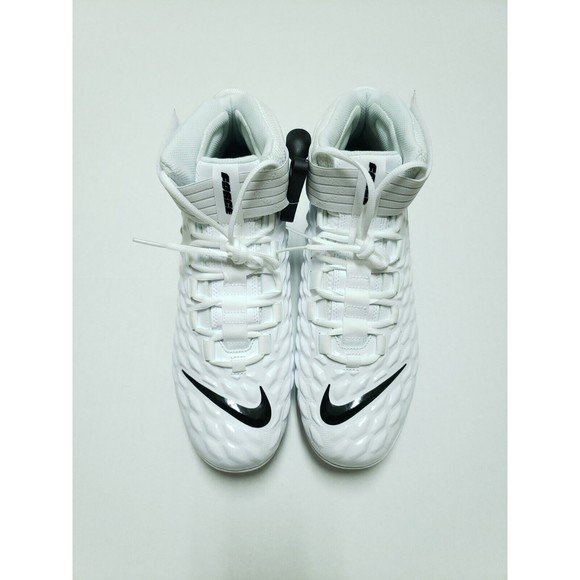 Nike Force Savage Pro 2 Detachable Football Cleats White BV3981 100 Mens 12.5 - Picture 4 of 8